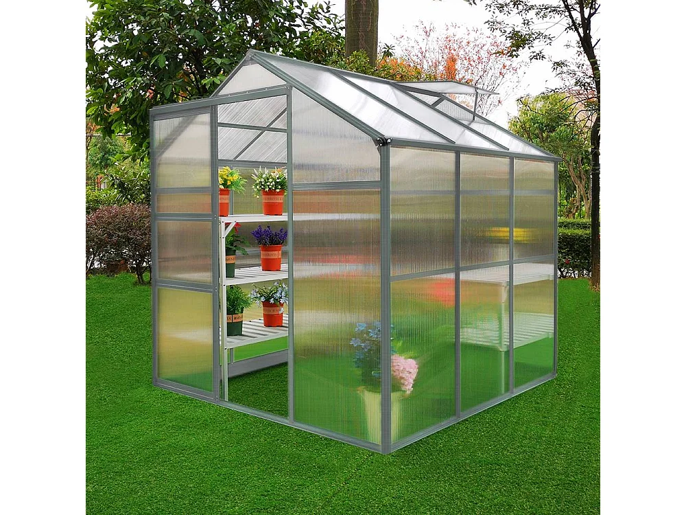 Serre de Jardin 1.8mx1.8m sans Base