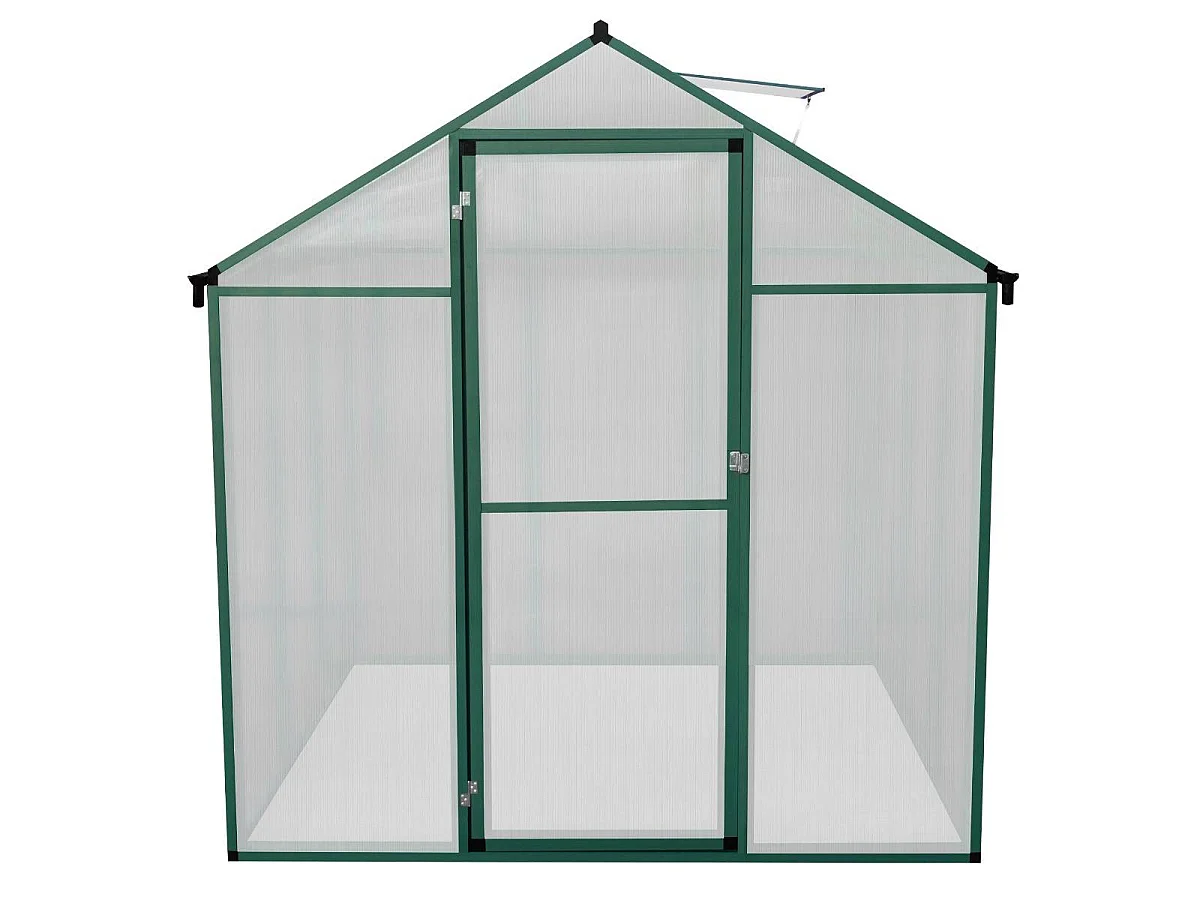 Tuinkas - Polycarbonaat - 180 x 180 x 194 cm - Groen