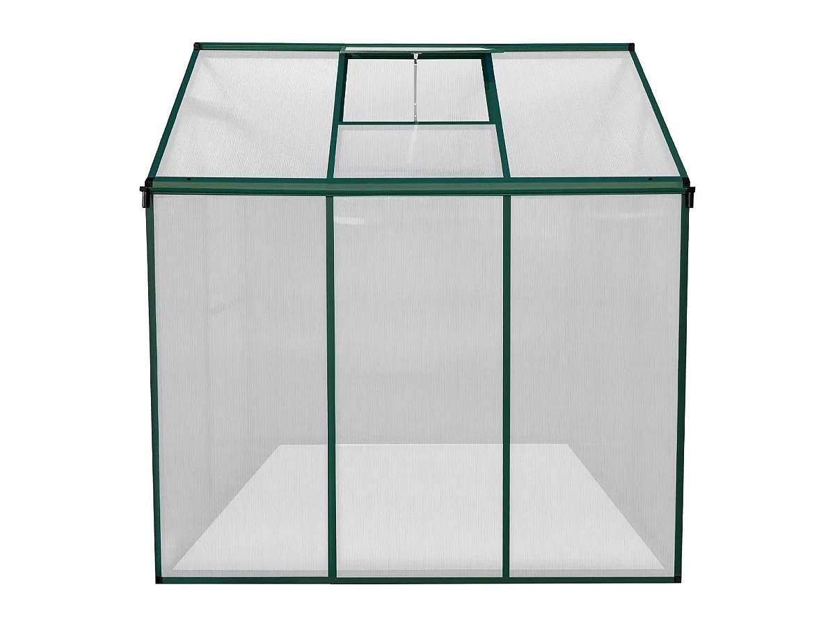 Tuinkas - Polycarbonaat - 180 x 180 x 194 cm - Groen