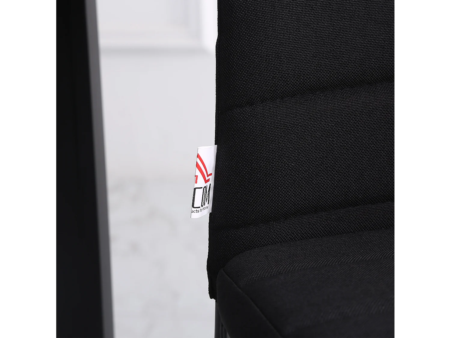 Sillas de comedor negro 41x50x97 cm HOMCOM