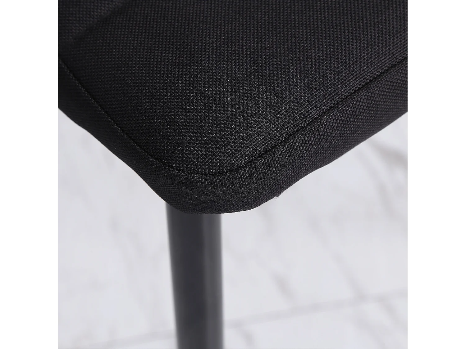 Sillas de comedor negro 41x50x97 cm HOMCOM