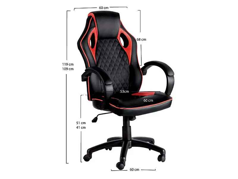 Silla Gaming Pixel - Máxima Ergonomía - Ideal para sesiones de Gaming
