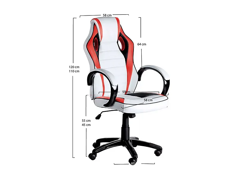 Silla Gaming Legend - Máxima Ergonomía - Ideal para sesiones de Gaming