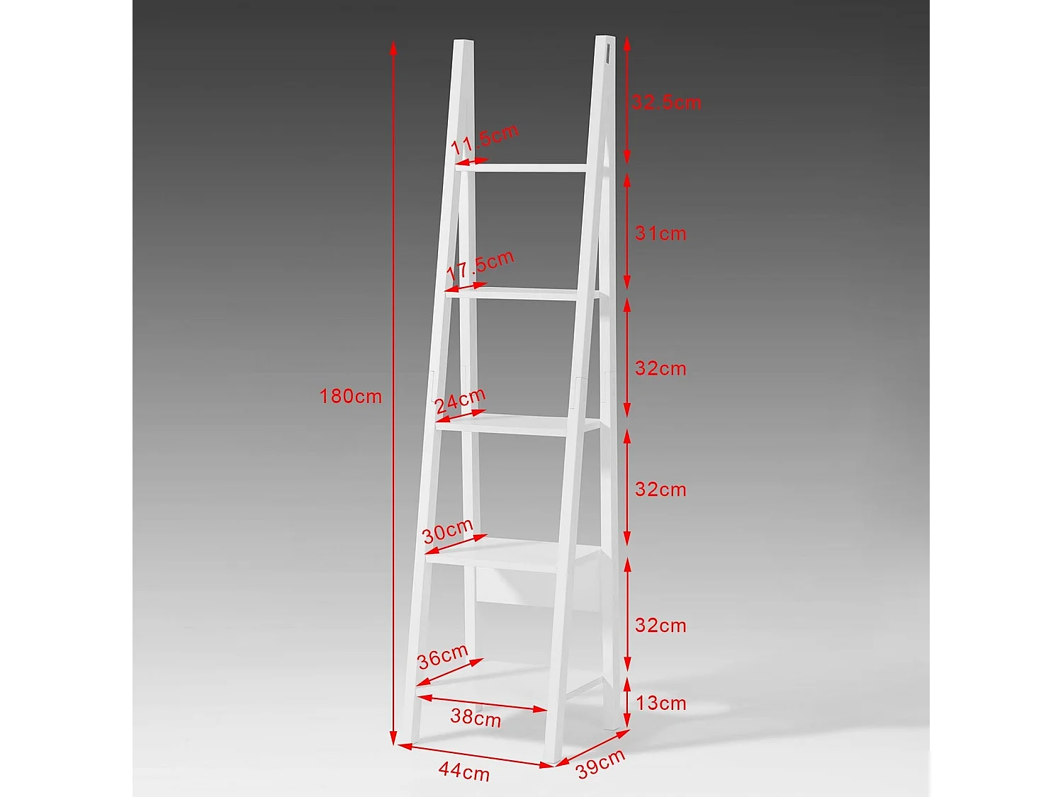 Estanterias Librerias,Estanterias de Diseño,Estantería de Esquina,Blanco,FRG101-W SoBuy ES