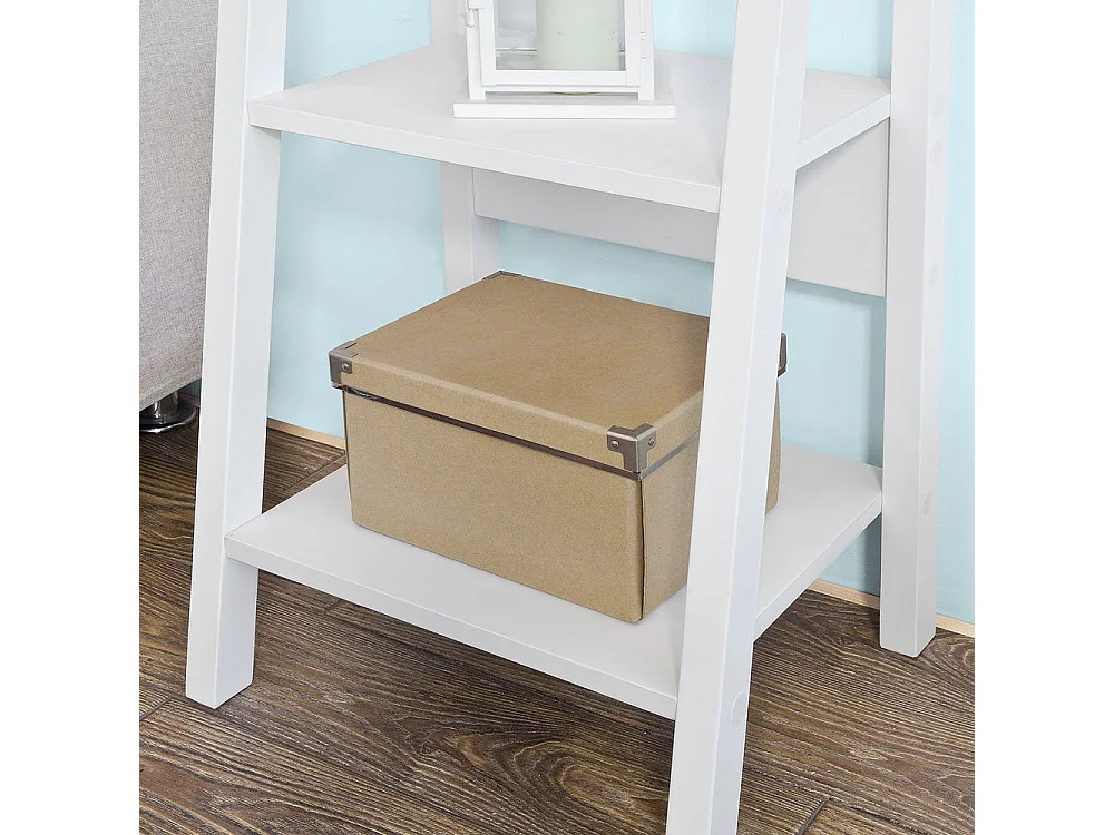 Estanterias Librerias,Estanterias de Diseño,Estantería de Esquina,Blanco,FRG101-W SoBuy ES