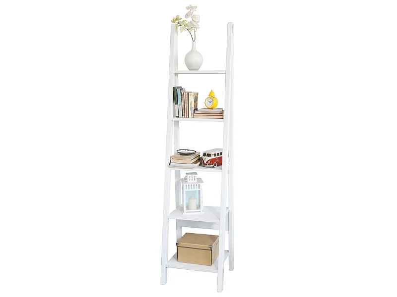 Estanterias Librerias,Estanterias de Diseño,Estantería de Esquina,Blanco,FRG101-W SoBuy ES