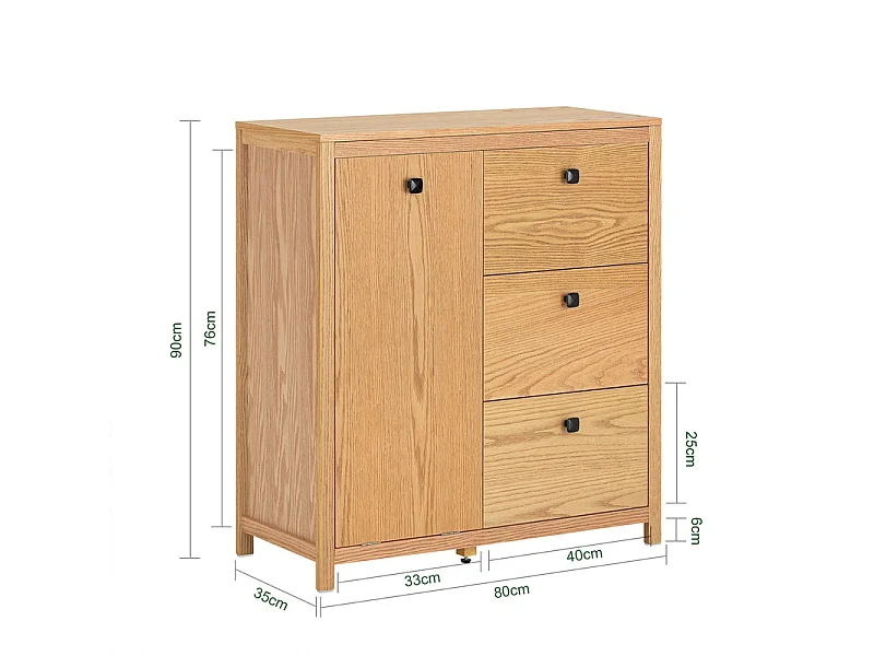 Armoire à linge avec sac à linge pliable Sac à linge Panier à linge Panier à linge, BZR97-N