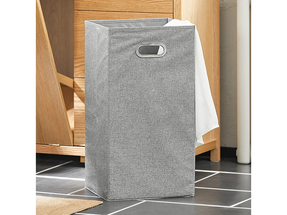 Armoire à linge avec sac à linge pliable Sac à linge Panier à linge Panier à linge, BZR97-N