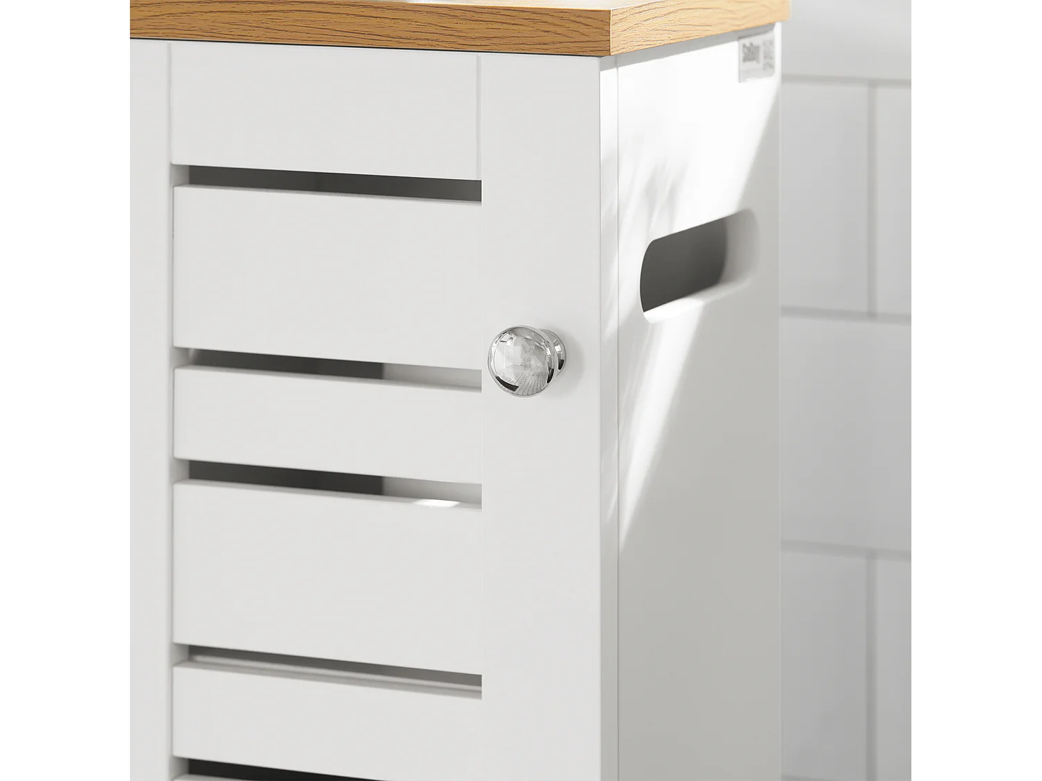 SoBuy KMB69-W Boekenrek voor Kinderen, Kinderboekenkast, Kinderrek, Kinderplank, Boekenplank, Speelgoedplankmet 3 Planken en 2 Opbergdozen