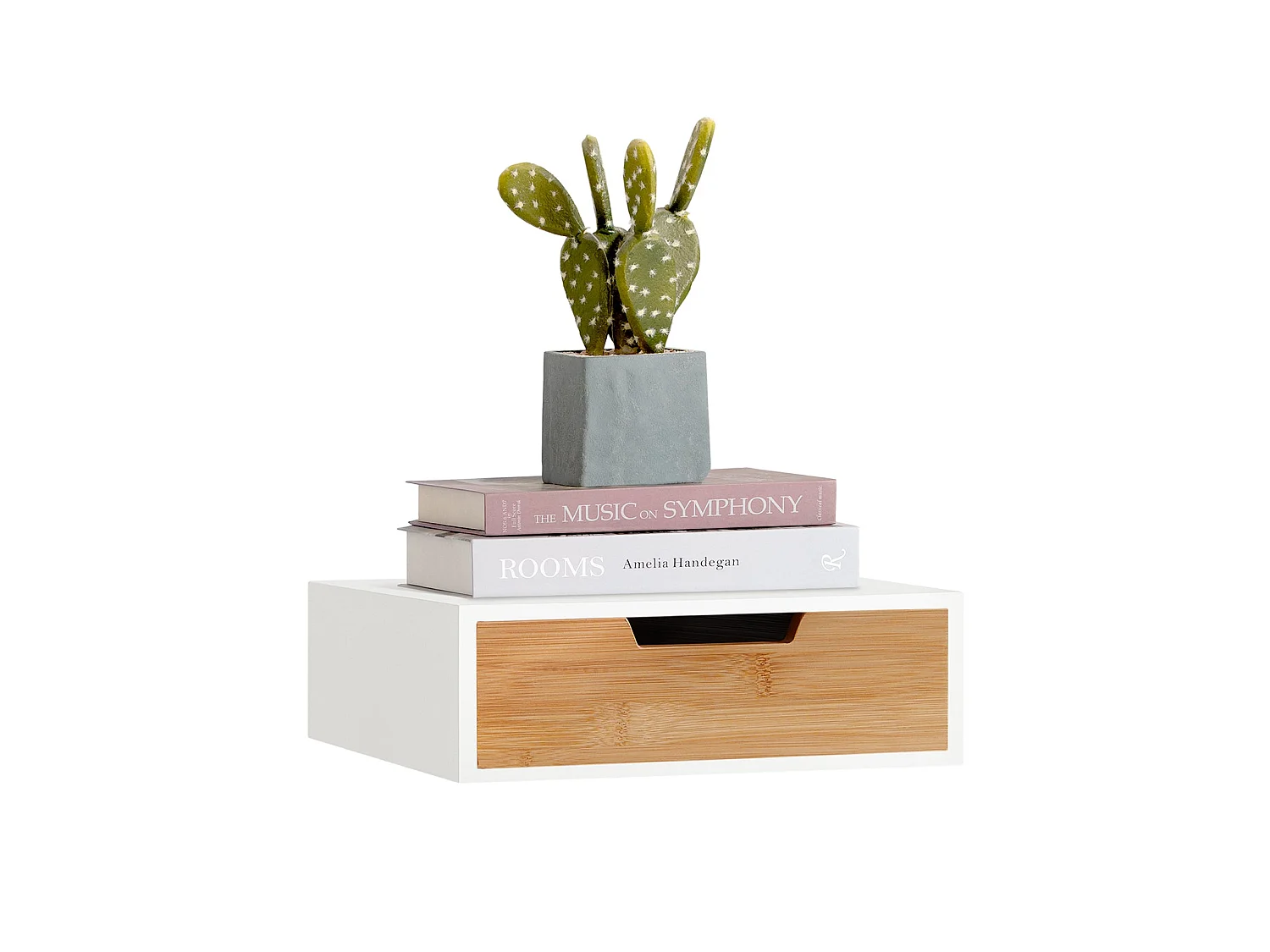 Estante Cafetera, Soporte para Cápsulas de Café o Bolsas de Té, con 1 Cajón  FRG179-WN SoBuy ES