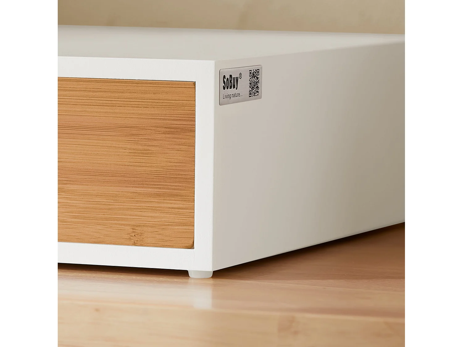 Estante Cafetera, Soporte para Cápsulas de Café o Bolsas de Té, con 1 Cajón  FRG179-WN SoBuy ES