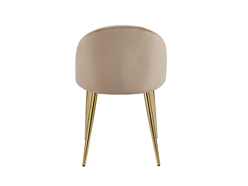 Packs Sillas Comedor - Pack 4 Sillas Vint Terciopelo Golden - Champán