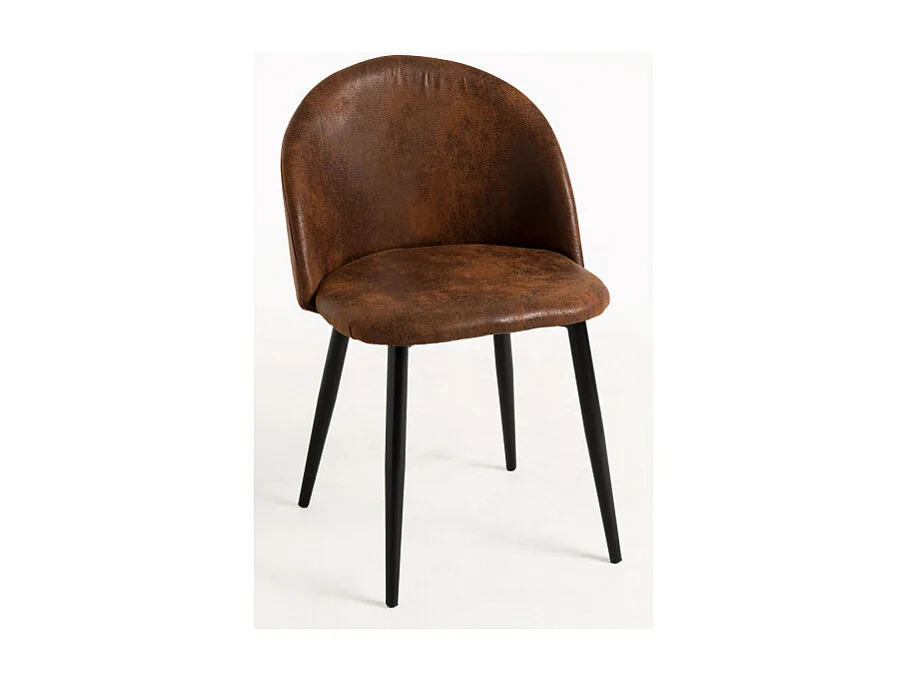 Sillas Comedor - Silla Black Vint Polipiel