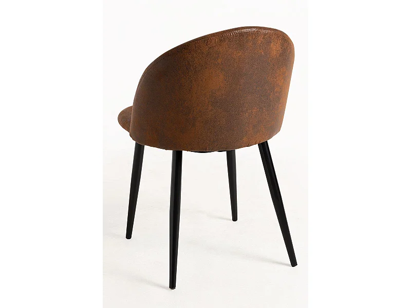 Sillas Comedor - Silla Black Vint Polipiel