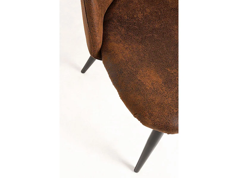 Sillas Comedor - Silla Black Vint Polipiel