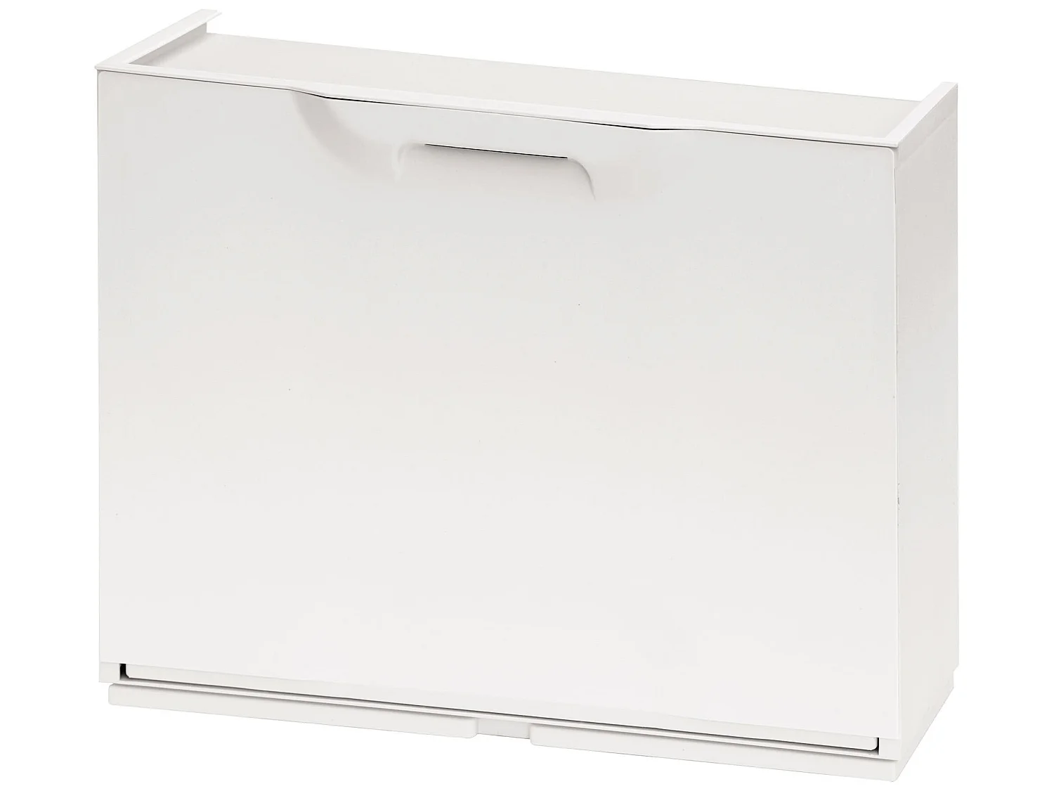 Lot de 3 étagères à chaussures blanches et étagères à chaussures noires en polypropylène