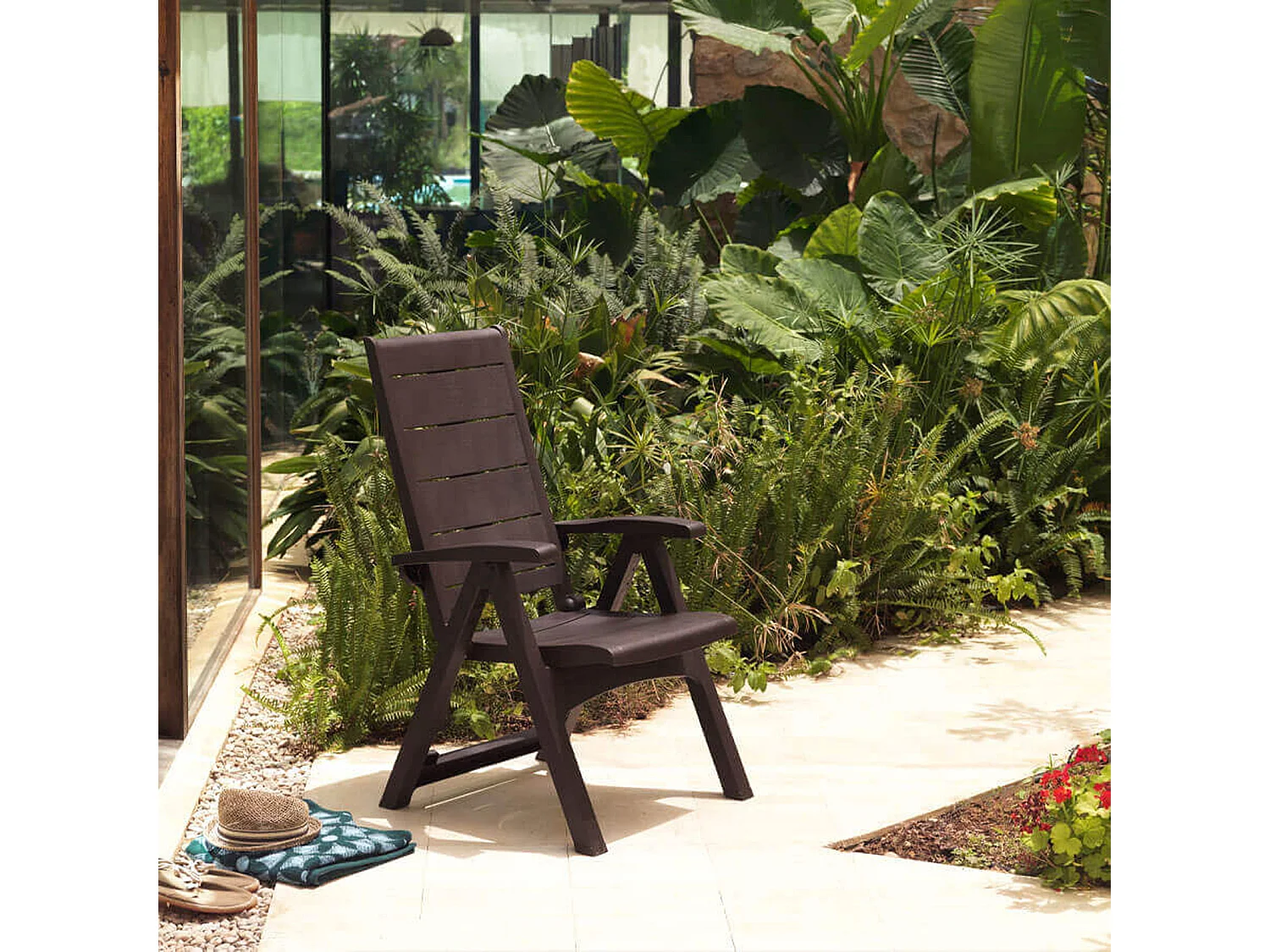 Sillón Legno multiposición - Wengué