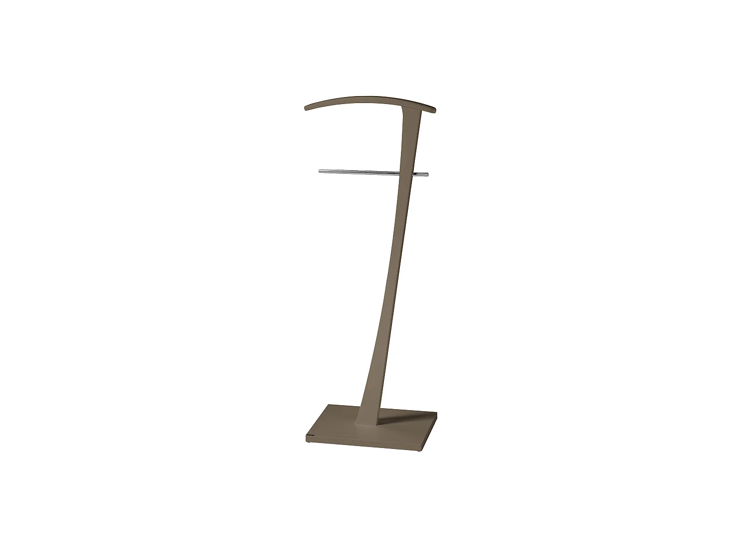 Valet de nuit - H115cm x L48cm x P28cm - hêtre massif moka - Lindes