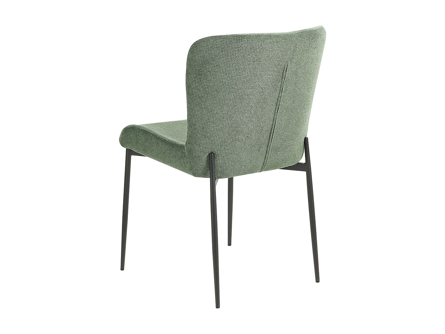 Lot de 2 chaises de salle à manger ADA Vert foncé