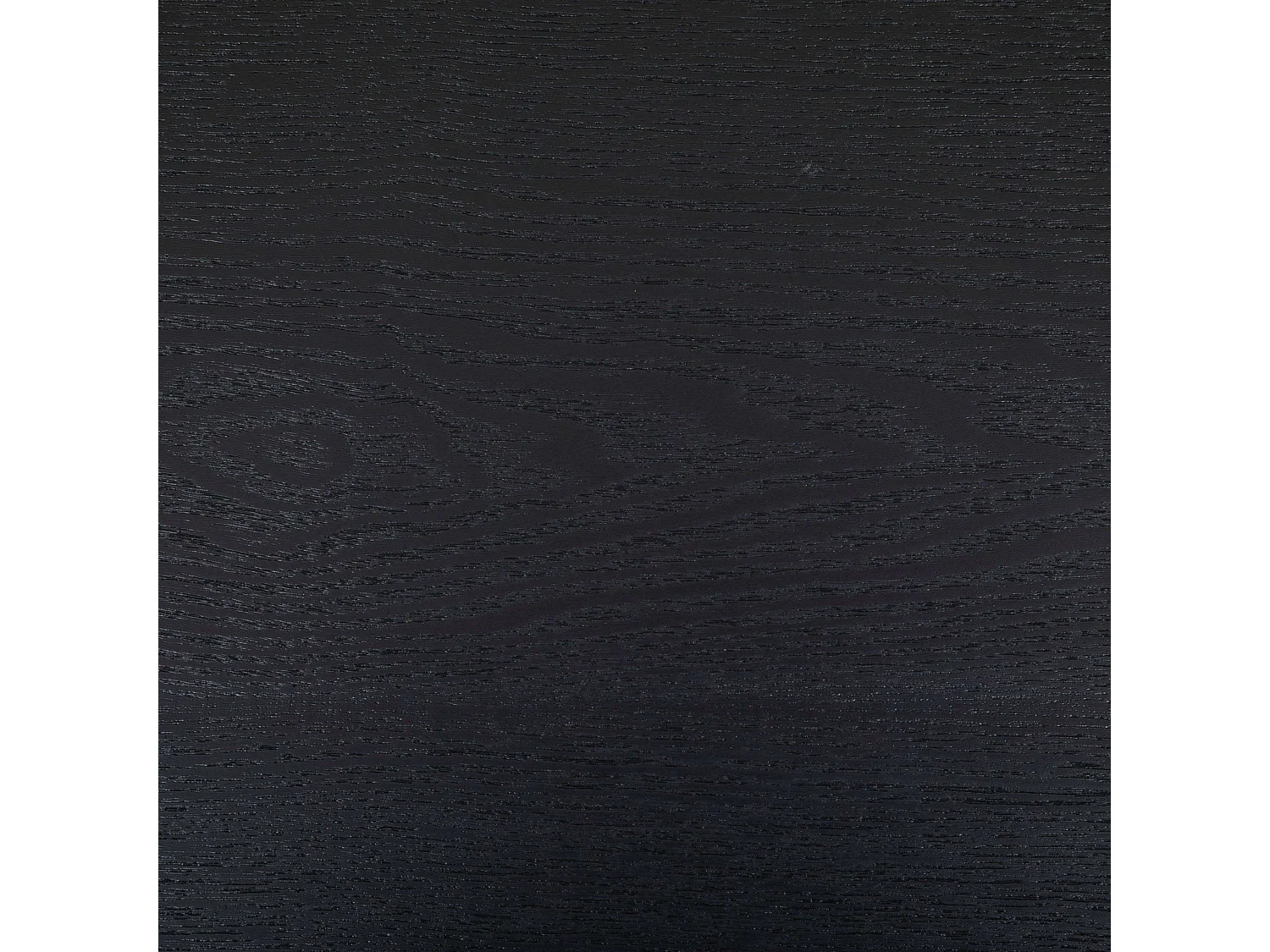 Table basse 2 plateaux en métal et bois Noir D 63,2 x H 52 cm