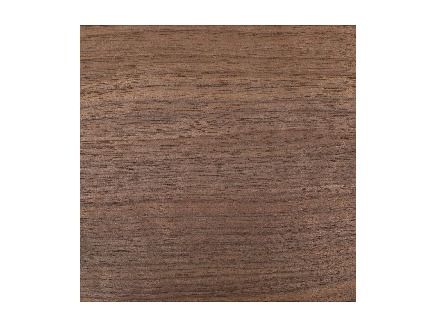 Table basse 2 plateaux en métal et bois Marron D 63,2 x H 52 cm