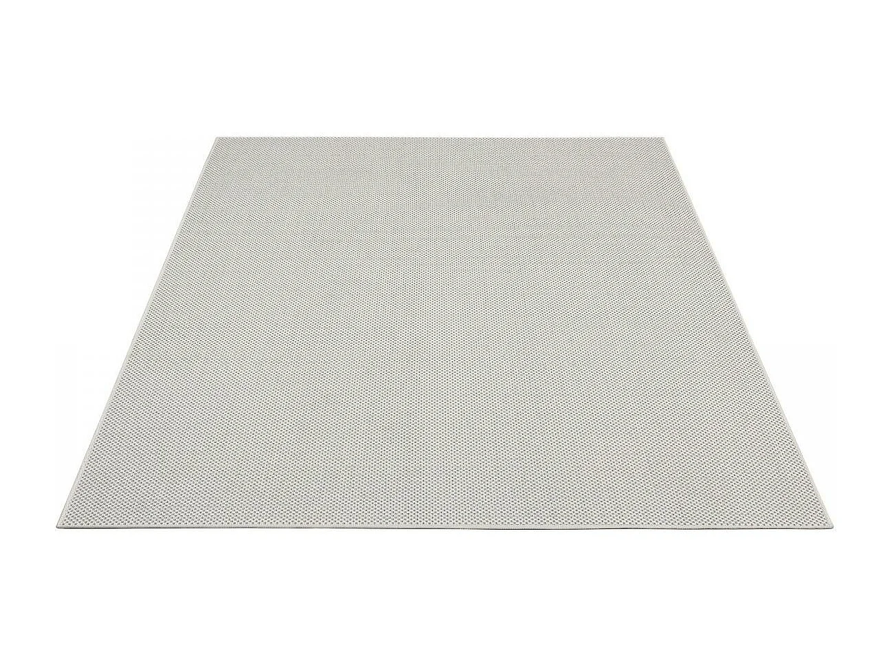 Tapis extérieur 80x200 tissé kilim crème EXTUNI