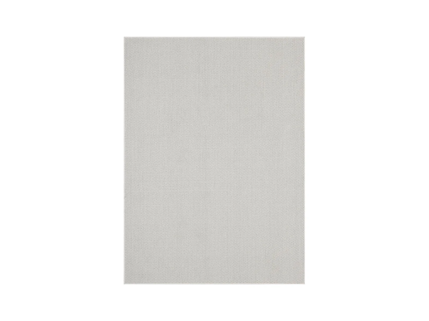 Tapis extérieur 140x200 tissé kilim crème EXTUNI
