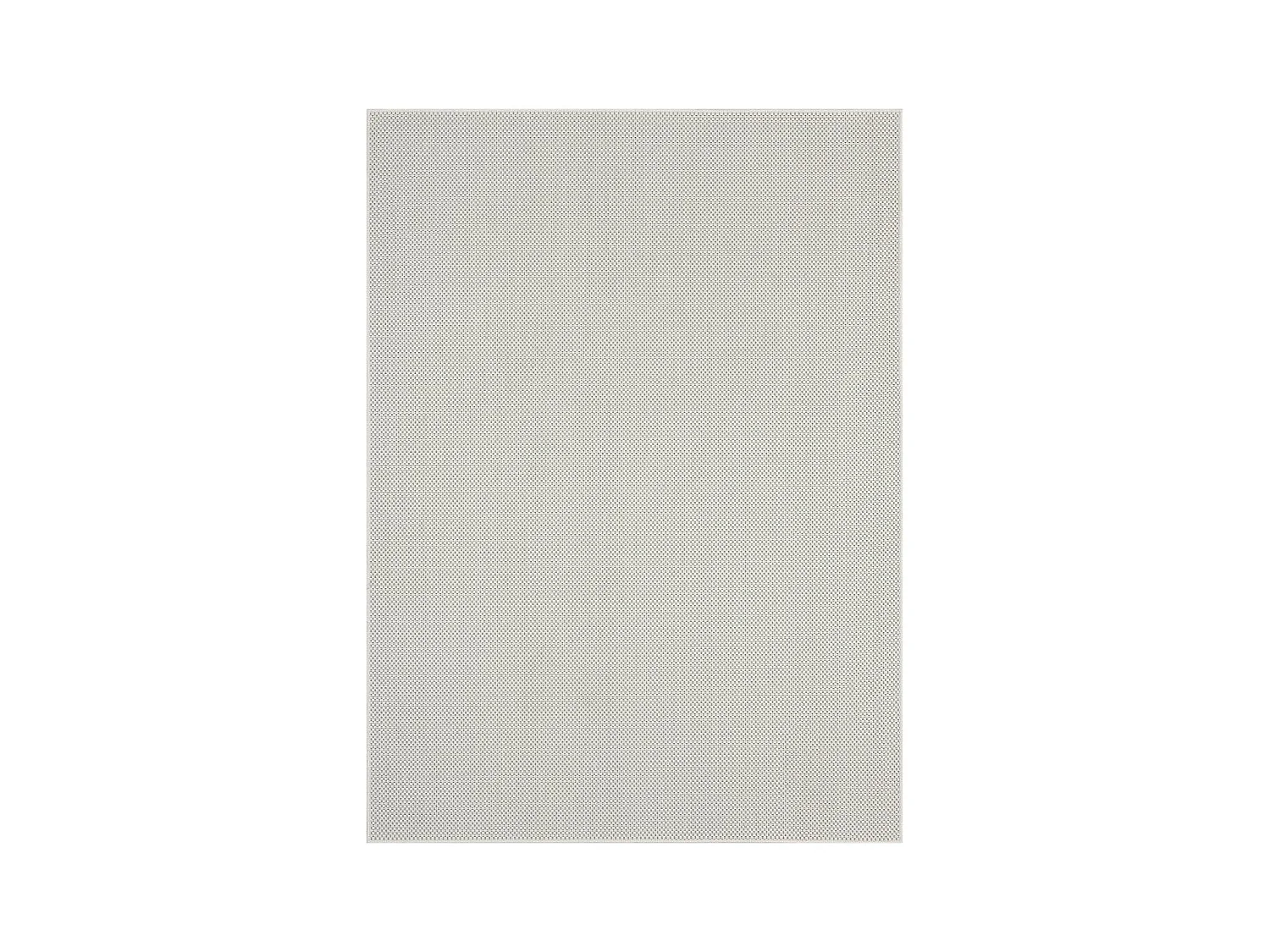 Tapis extérieur 120x170 tissé kilim crème EXTUNI
