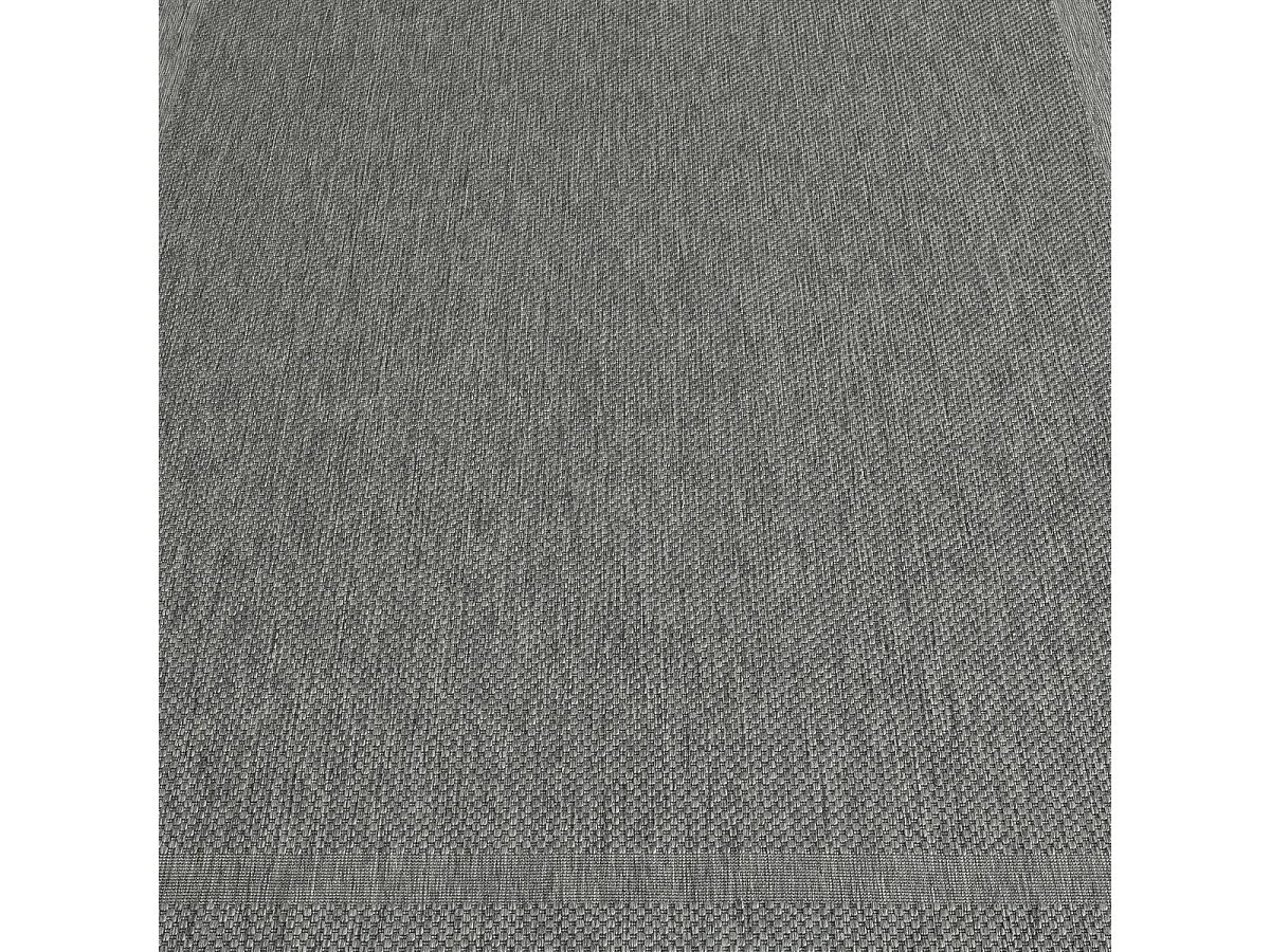 Tapis extérieur 160x220 tissé kilim gris SQUAREXT