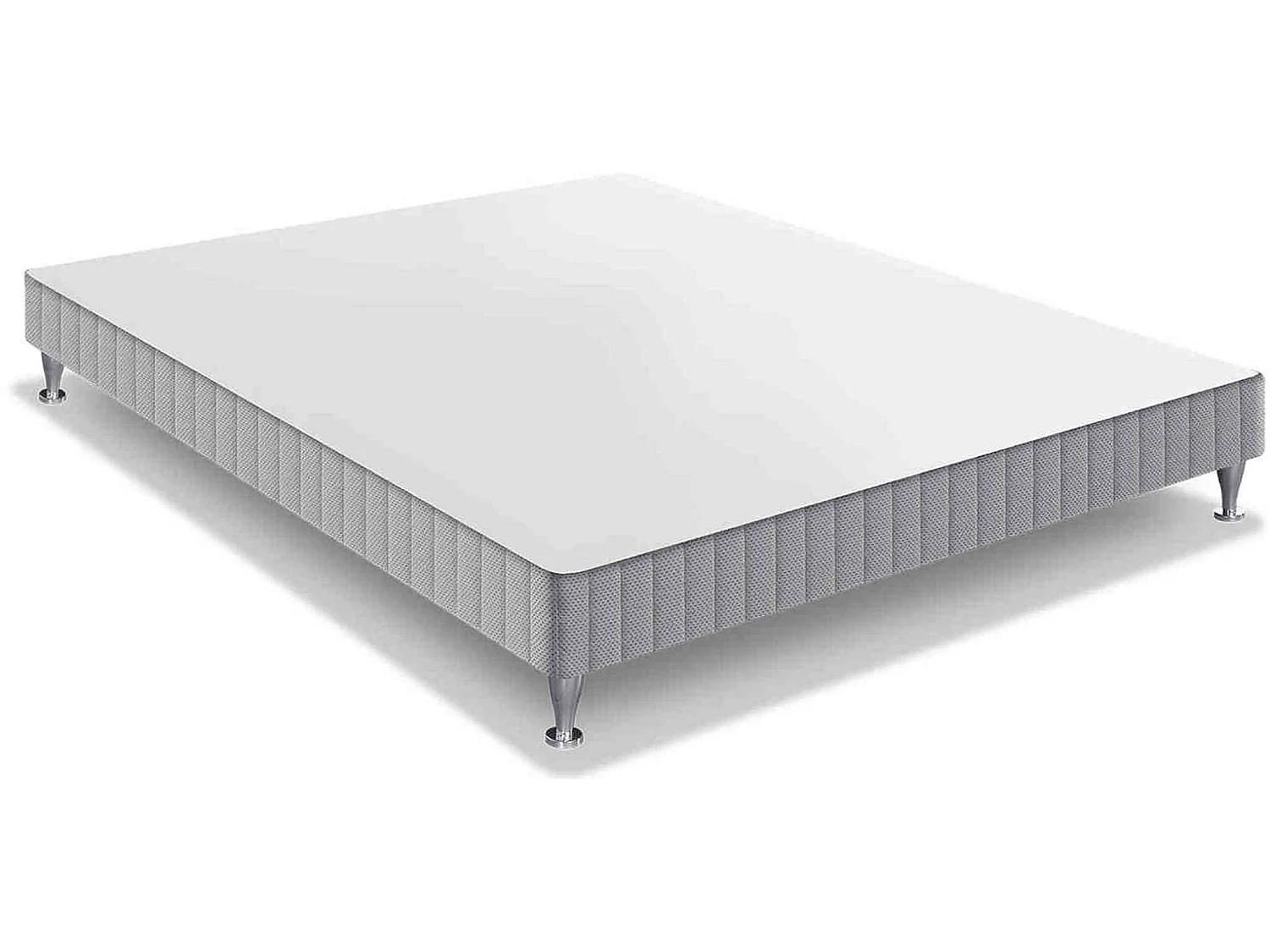 Sommier Simmons à Lattes Recouvertes D35V 160x200 + Pieds