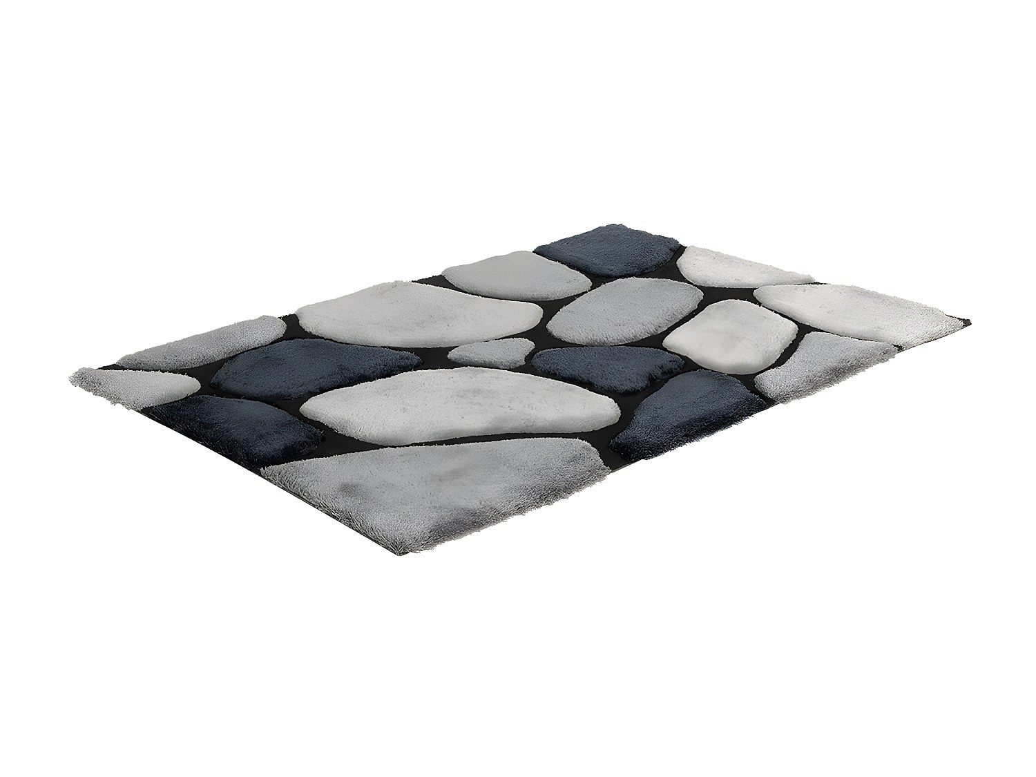 Hochflorteppich - 200 x 290 cm - Grau - PIETRA günstig online kaufen