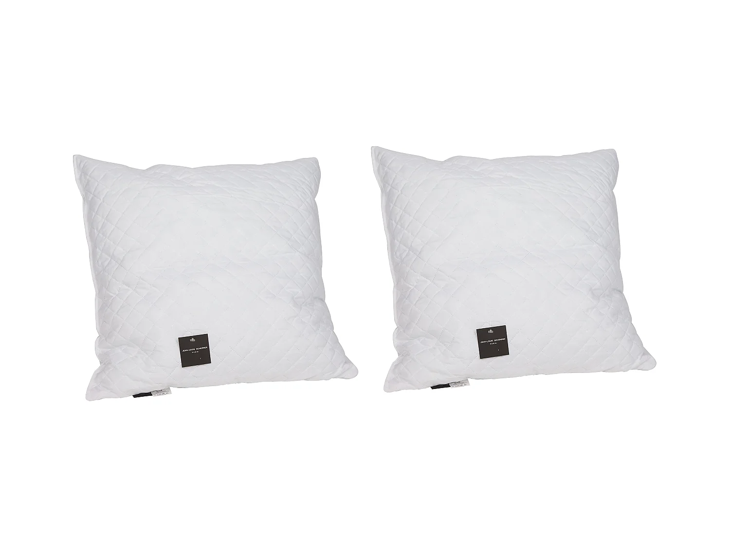 Lot de 2 oreillers JEAN LOUIS SHERRER mémoire de forme  60 x 60 cm SELENE