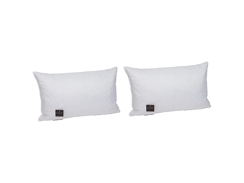 Juego de 2 almohadas JEAN LOUIS SHERRER con memoria de forma 50 x 70  cm 100% poliéster SELENE