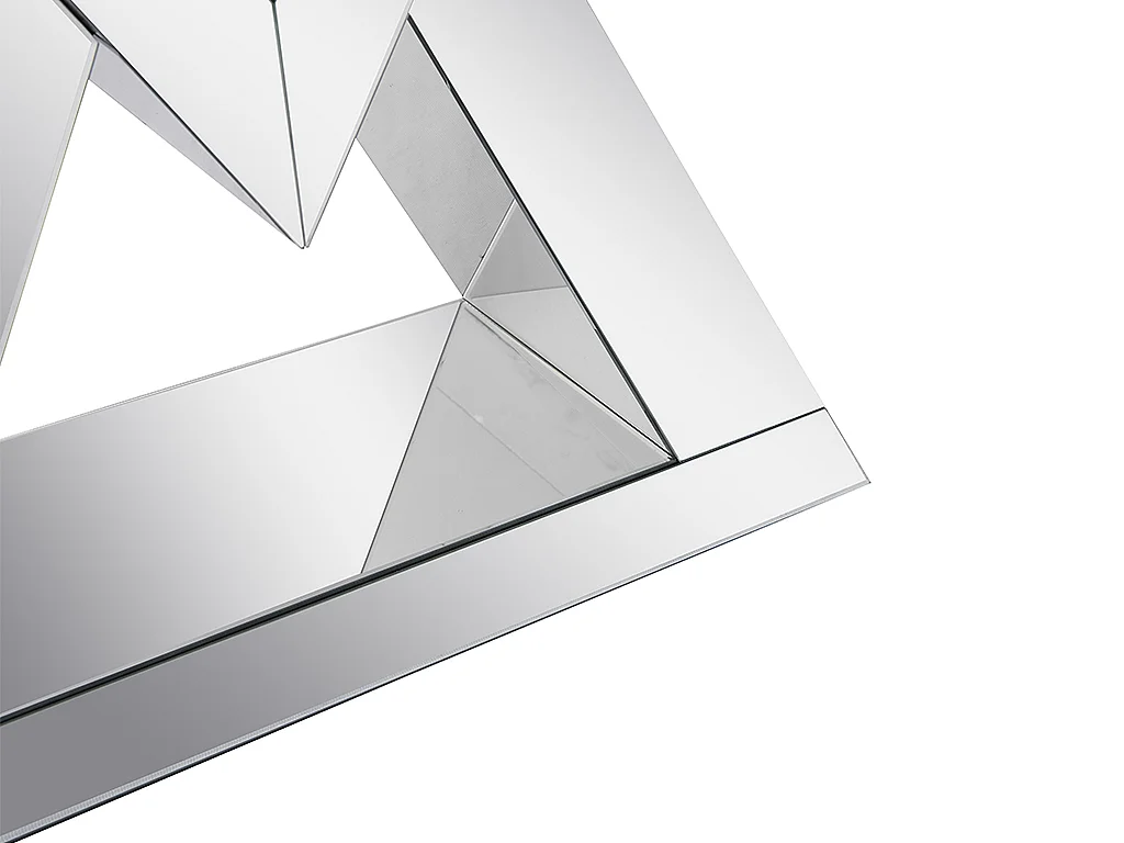 Console en MDF et miroir - Coloris : Argent - ISIDA de Pascal MORABITO