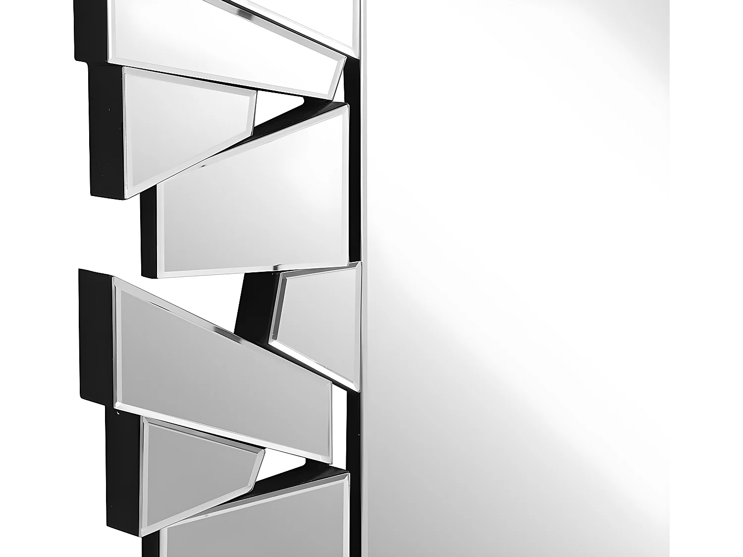 Miroir mural en inox - L. 120 x  H. 76 cm - UYUNI