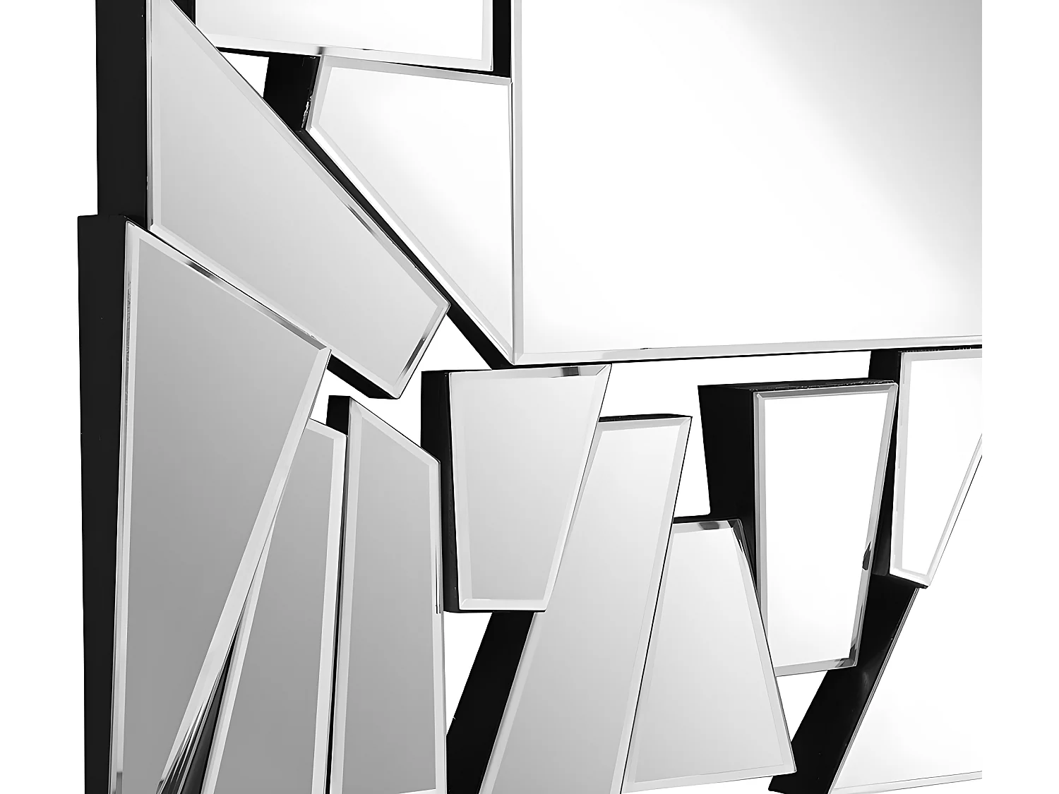 Specchio a muro L. 120 x H. 76 cm in Acciaio inox - UYUNI