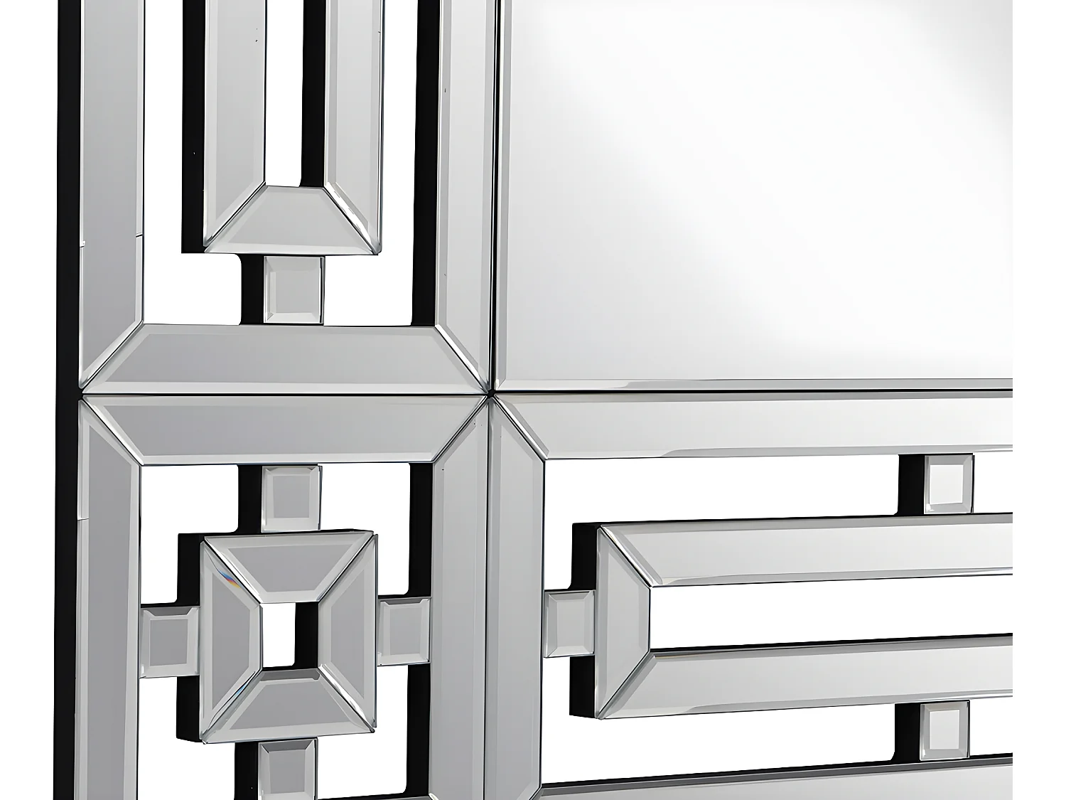 Specchio a muro L. 120 x H. 80 cm in Acciaio inox - LOAYE