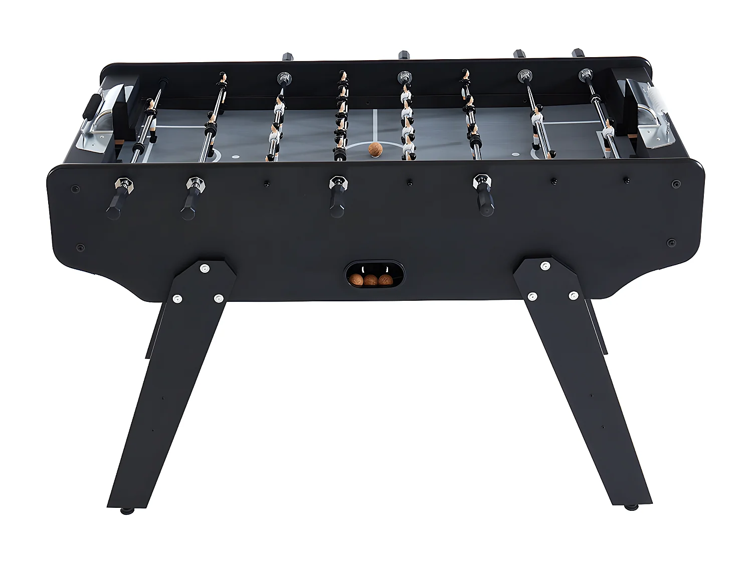 Tafelvoetbal LIONEL van mdf - L153 x B77,6 x H96 cm - Zwart