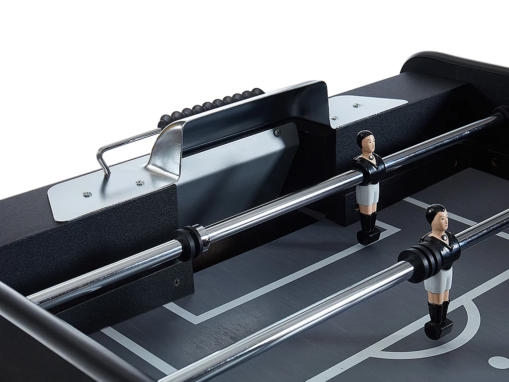 Tafelvoetbal LIONEL van mdf - L153 x B77,6 x H96 cm - Zwart