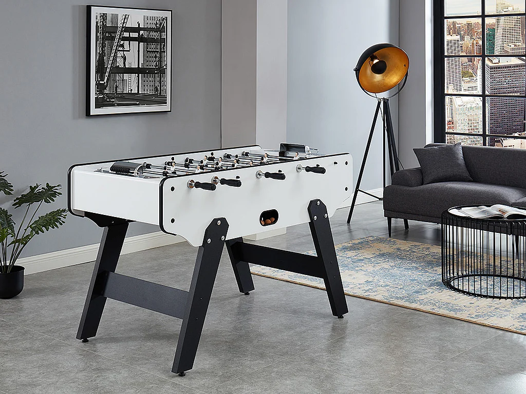 Matraquilhos em MDF de C153*L77,6*A96 cm cor branco - SUAREZ