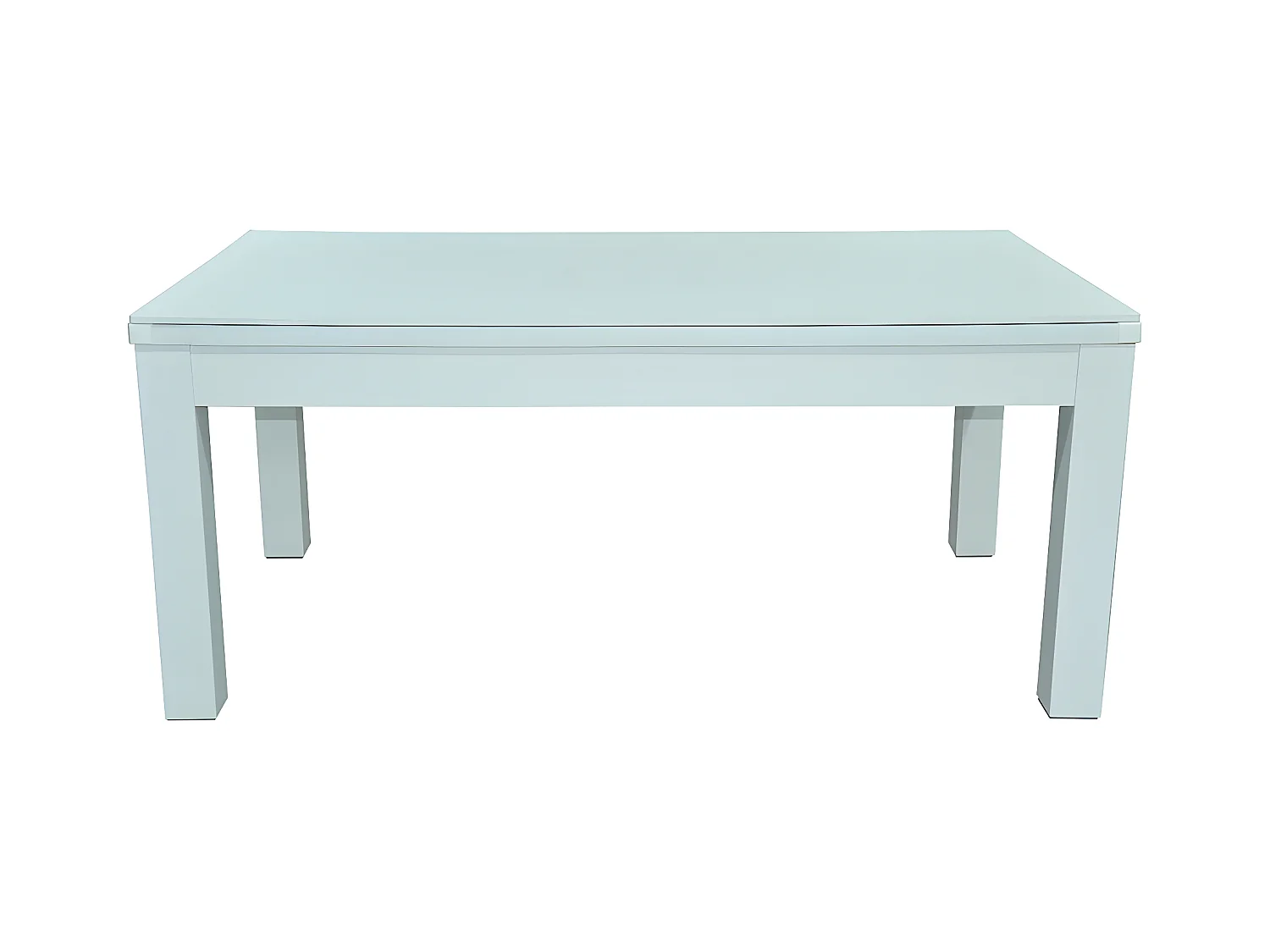 Table transformable blanche - Billard & Ping-pong - L182 x l102 x H80 cm - HENK