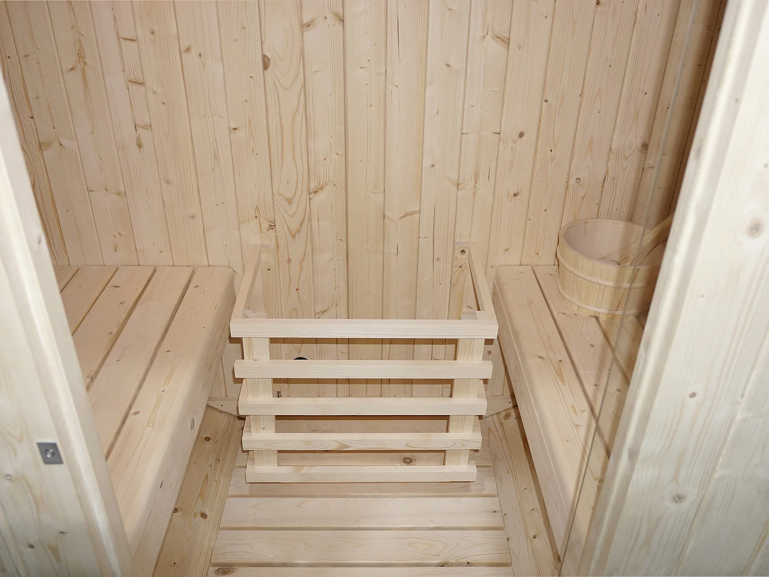 Sauna de exterior 2 plazas - Ancho 185 x Prof. 120 x Alt. 190 cm - ISOKYRO