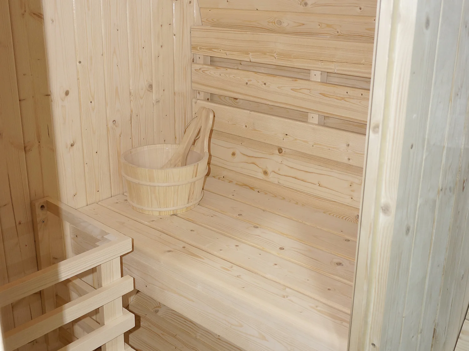 Sauna extérieur en tonneau 2 places - L185 x P120 x H190 cm - ISOKYRO