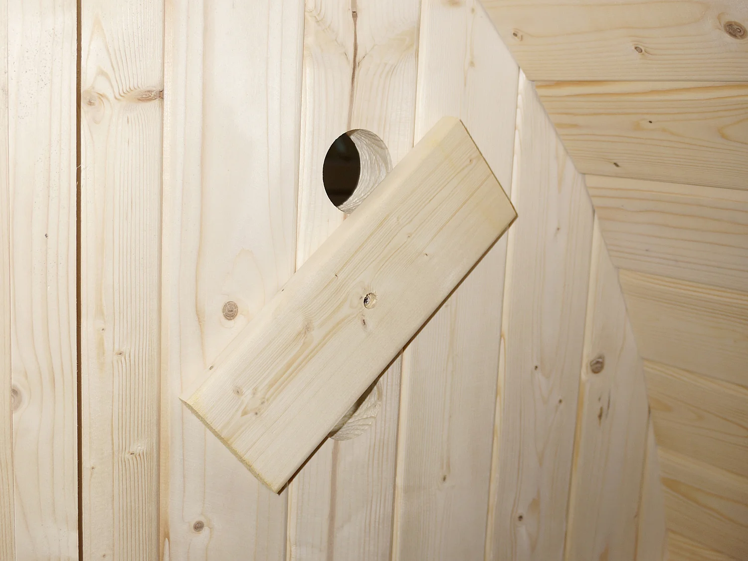 Sauna extérieur en tonneau 4 places - L185 x P180 x H190 cm - ISOKYRO