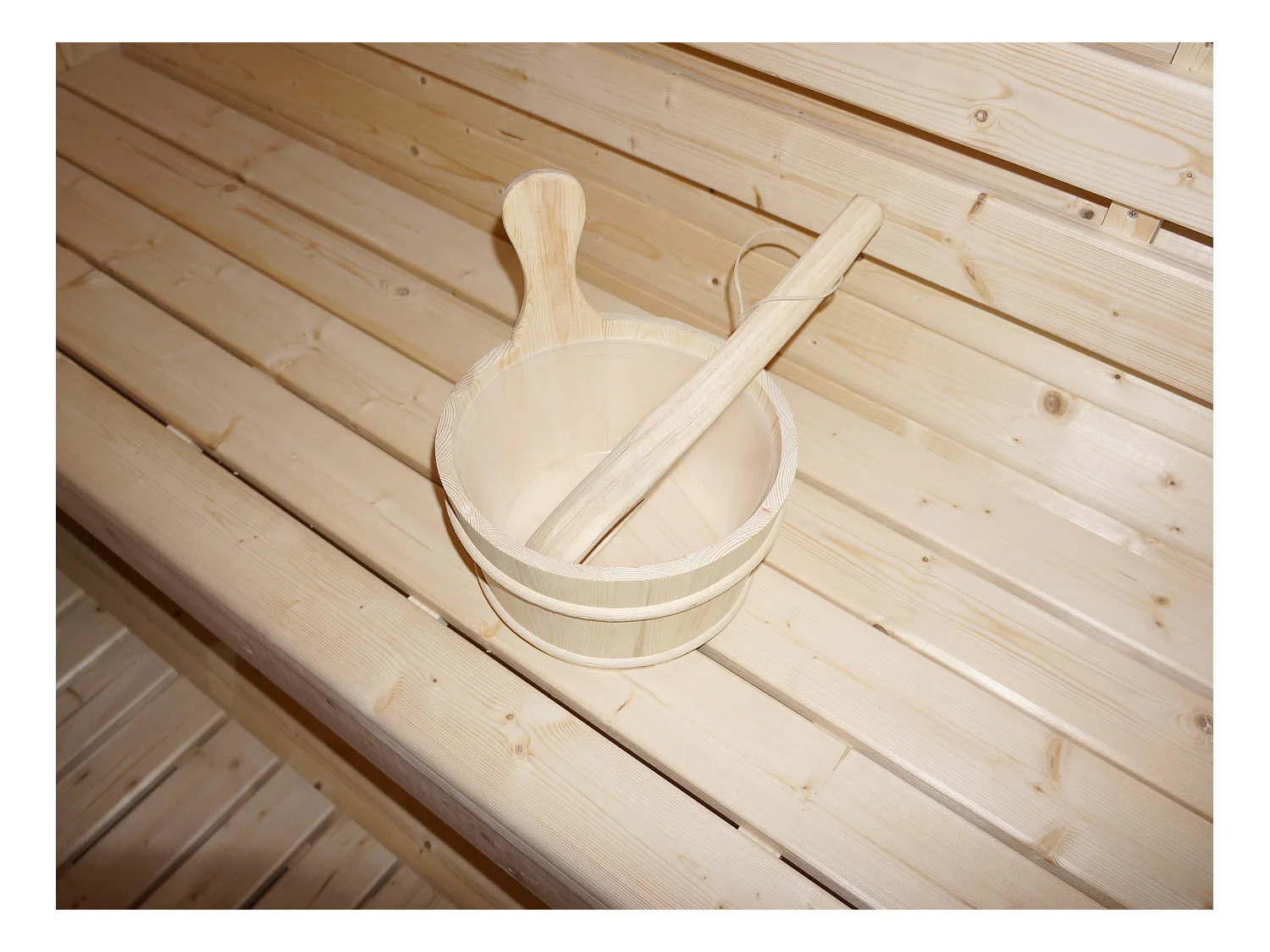 Sauna de exterior de 6 lugares C185 x L220 x A190 cm - ISOKYRO