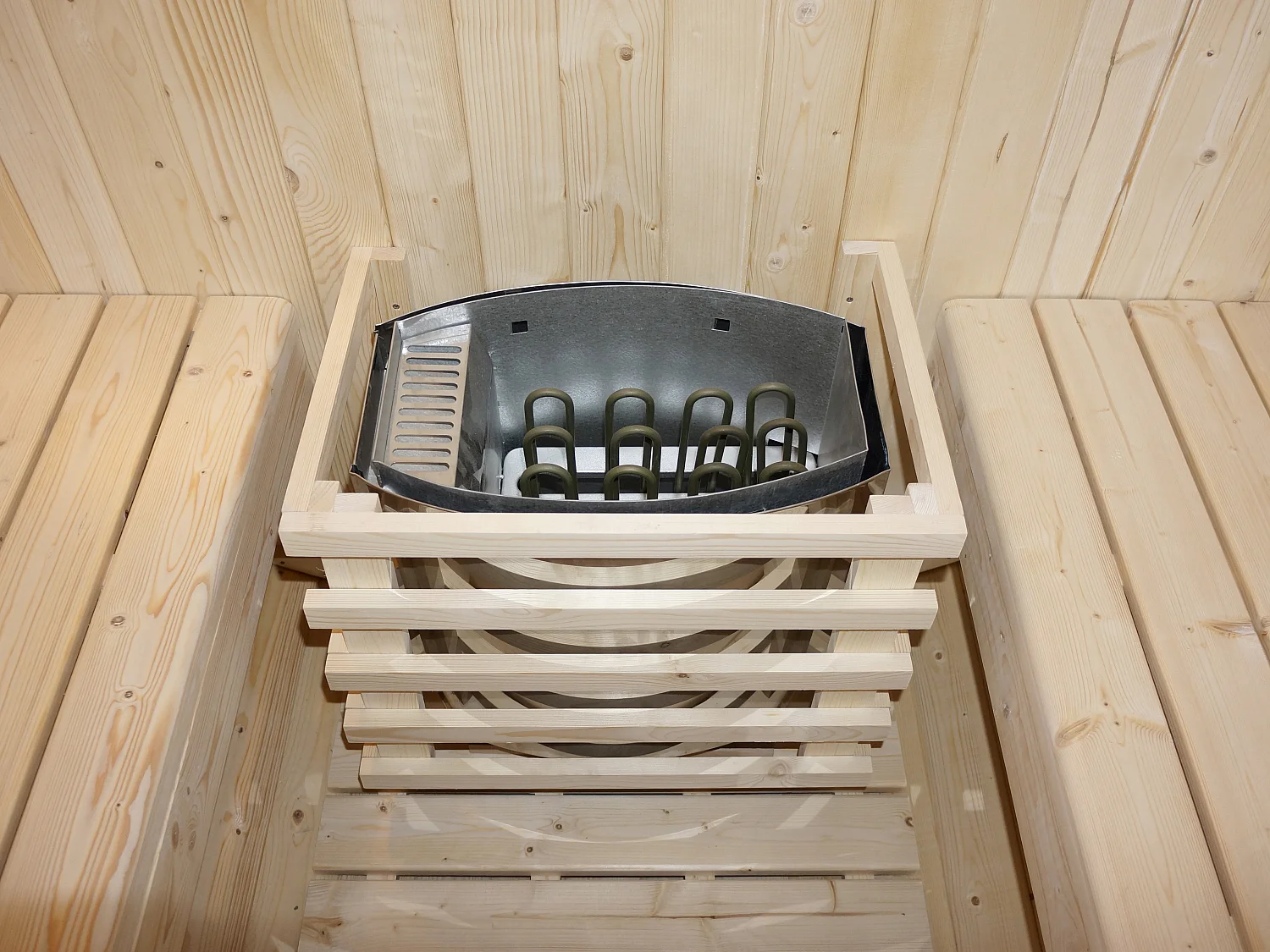 Sauna de exterior de 6 lugares C185 x L220 x A190 cm - ISOKYRO