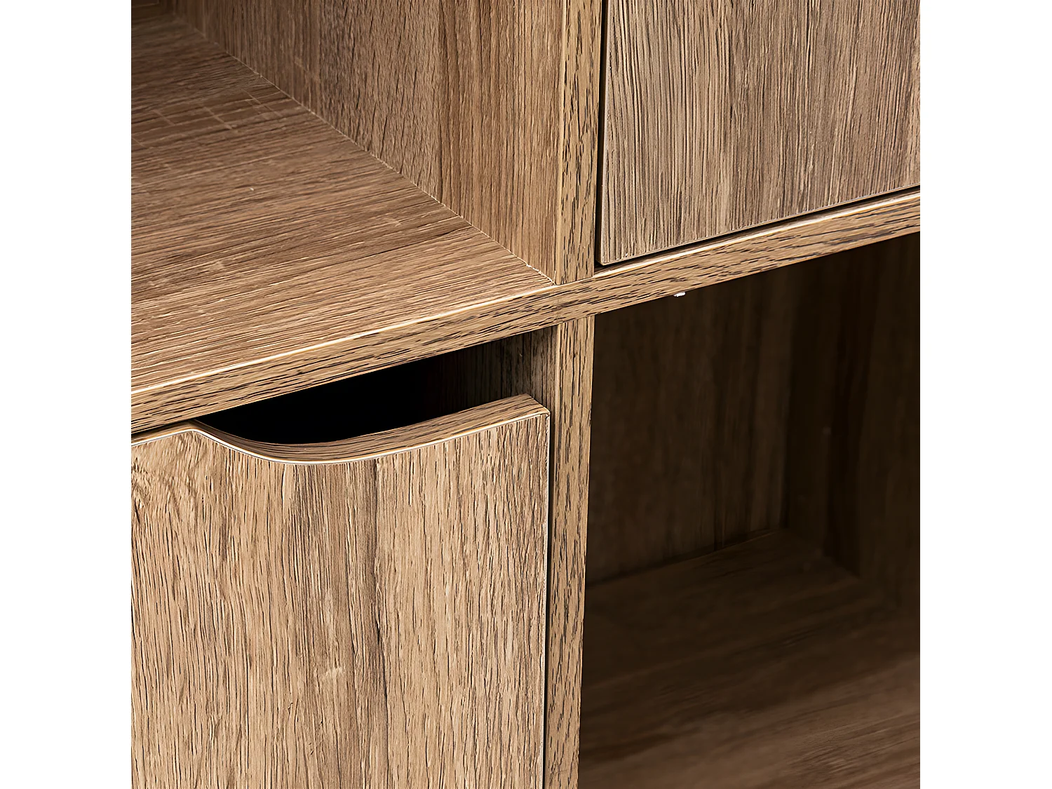 Étagère 9 Cases "Mix Modul" 100cm Naturel