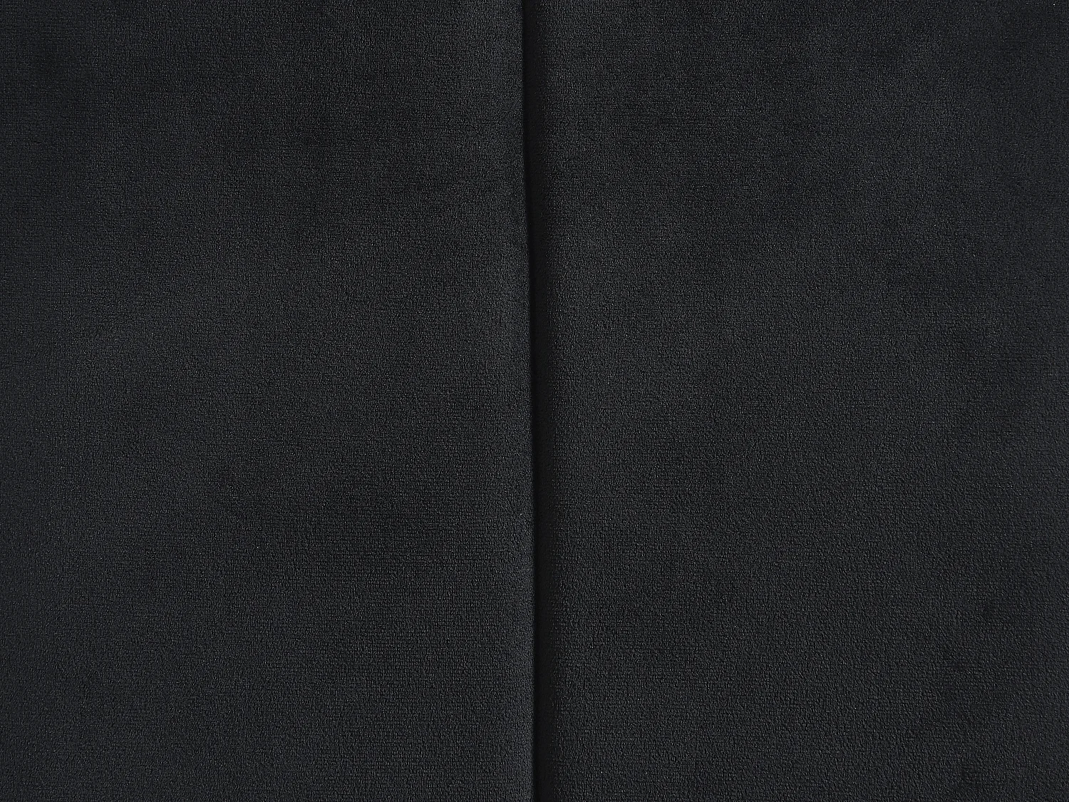 Lot de 6 chaises en velours et métal - Noir - BERLONA