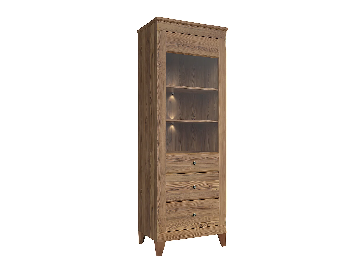 Vitrine 1 porte Raya Bois