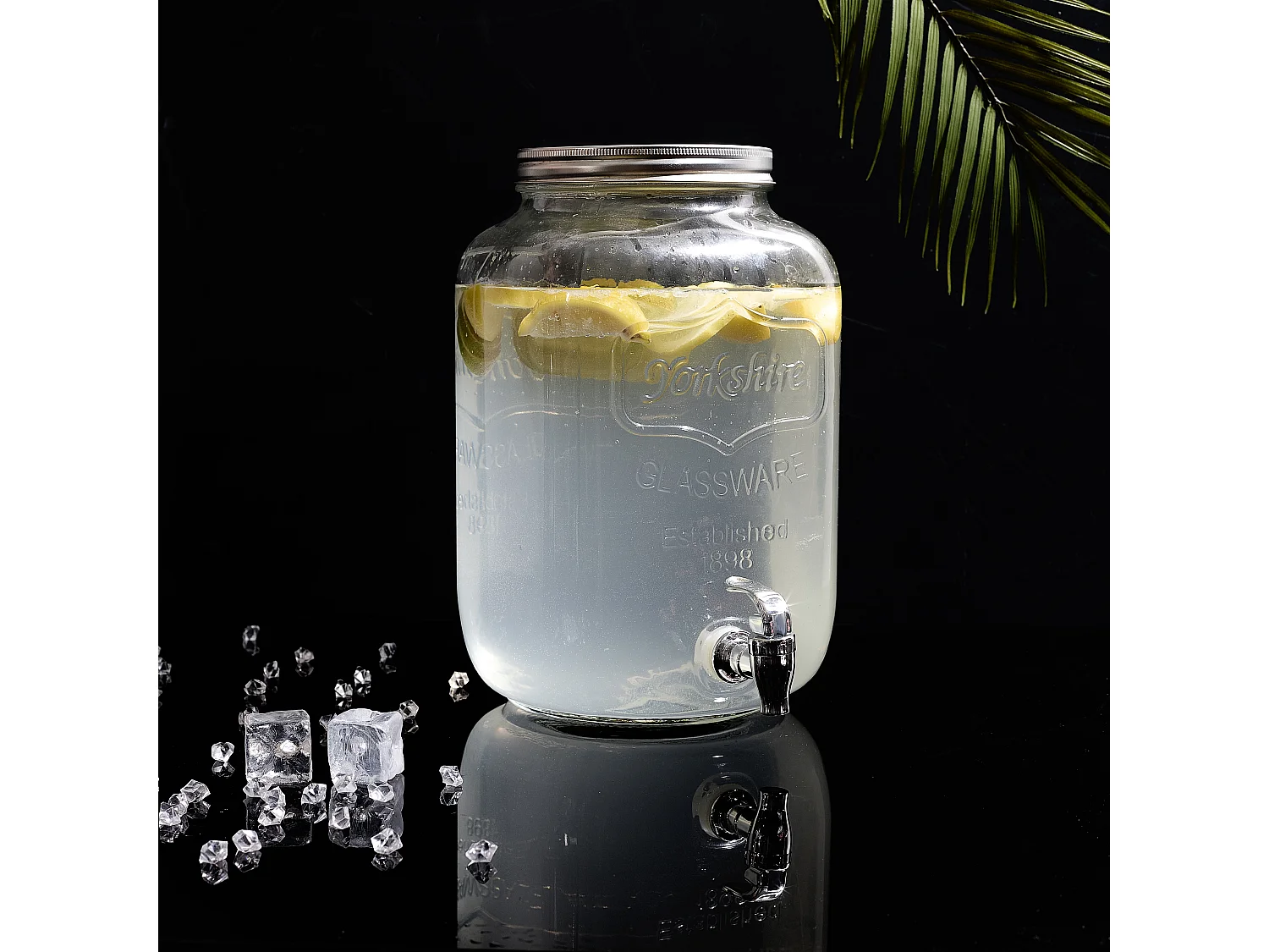 Glas-Getränkekühler 8 Liter